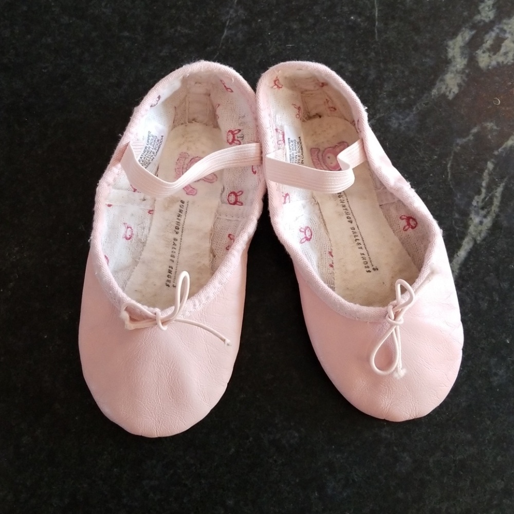 Bunnyhop ballet slippers by Bloch. Size 10.5D